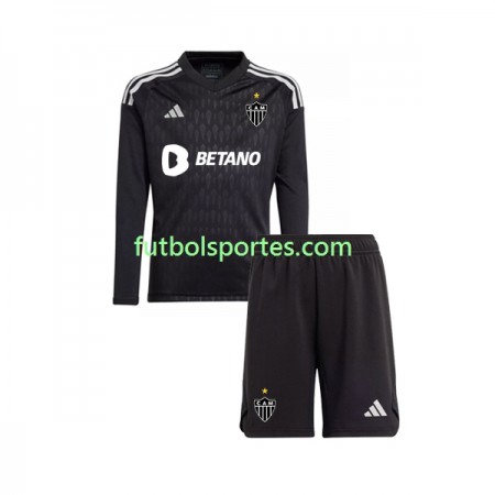 Camiseta Atletico Mineiro Portero Niño Primera Equipación 2023 Manga Larga